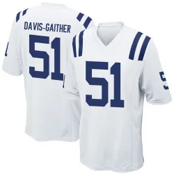 Game Akeem Davis-Gaither Youth Indianapolis Colts White Jersey - Nike