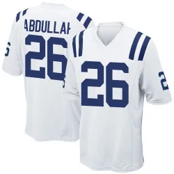 Game Ameer Abdullah Youth Indianapolis Colts White Jersey - Nike