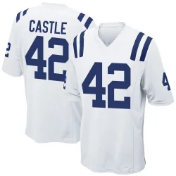 Game Anderson Castle Youth Indianapolis Colts White Jersey - Nike