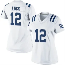 Game Andrew Luck Women's Indianapolis Colts White Jersey - Nike