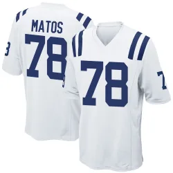 Game Bayron Matos Youth Indianapolis Colts White Jersey - Nike