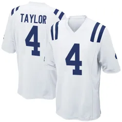 Game Blayne Taylor Men's Indianapolis Colts White Jersey - Nike