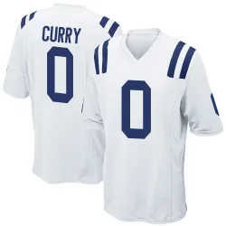 Game Caden Curry Men's Indianapolis Colts White Jersey - Nike