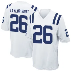 Game Cam Taylor-Britt Youth Indianapolis Colts White Jersey - Nike