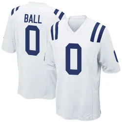 Game Cameron Ball Youth Indianapolis Colts White Jersey - Nike