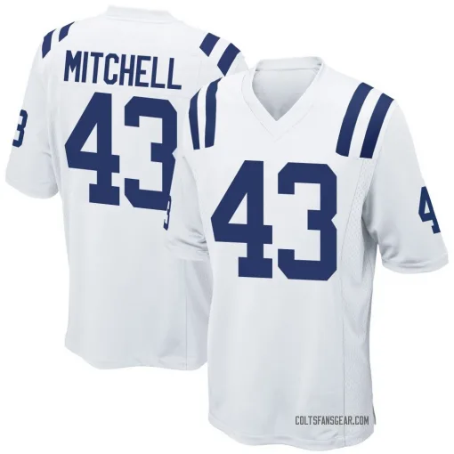 Game Cameron Mitchell Youth Indianapolis Colts White Jersey - Nike
