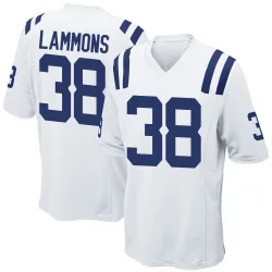 Game Chris Lammons Men's Indianapolis Colts White Jersey - Nike