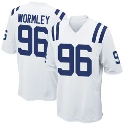 Game Chris Wormley Youth Indianapolis Colts White Jersey - Nike