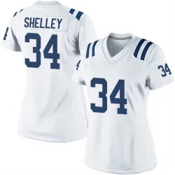 Game Duke Shelley Women's Indianapolis Colts White Jersey - Nike