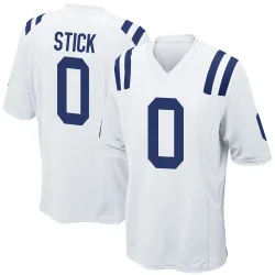 Game Easton Stick Youth Indianapolis Colts White Jersey - Nike