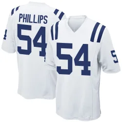 Game Jacob Phillips Men's Indianapolis Colts White Jersey - Nike