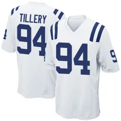 Game Jerry Tillery Men's Indianapolis Colts White Jersey - Nike