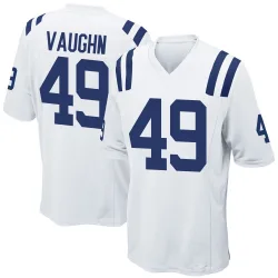 Game Joseph Vaughn Men's Indianapolis Colts White Jersey - Nike