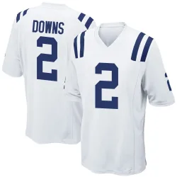 Game Josh Downs Men's Indianapolis Colts White Jersey - Nike