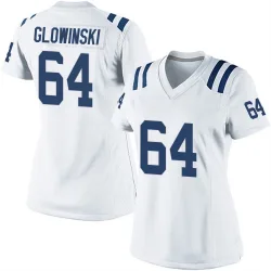 Game Mark Glowinski Women's Indianapolis Colts White Jersey - Nike