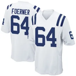 Game Marshall Foerner Men's Indianapolis Colts White Jersey - Nike