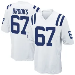 Game Mason Brooks Youth Indianapolis Colts White Jersey - Nike