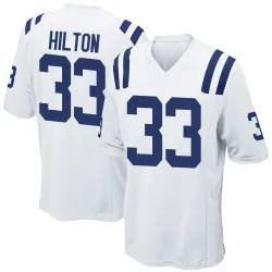 Game Mike Hilton Men's Indianapolis Colts White Jersey - Nike