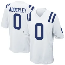 Game Nasir Adderley Youth Indianapolis Colts White Jersey - Nike