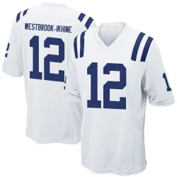 Game Nick Westbrook-Ikhine Youth Indianapolis Colts White Jersey - Nike