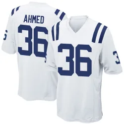 Game Salvon Ahmed Youth Indianapolis Colts White Jersey - Nike