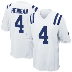 Game Seth Henigan Men's Indianapolis Colts White Jersey - Nike