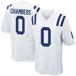 Game Tahj Chambers Youth Indianapolis Colts White Jersey - Nike