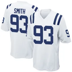 Game Tim Smith Men's Indianapolis Colts White Jersey - Nike