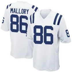 Game Will Mallory Youth Indianapolis Colts White Jersey - Nike