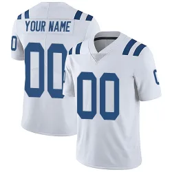 Indianapolis Colts Customized Men's Limited White Vapor Untouchable Jersey - Nike