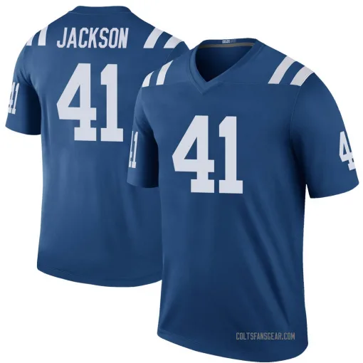 Legend Darius Jackson Youth Indianapolis Colts Royal Color Rush Jersey - Nike
