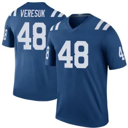 Legend Devin Veresuk Youth Indianapolis Colts Royal Color Rush Jersey - Nike