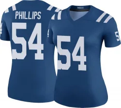 Legend Jacob Phillips Women's Indianapolis Colts Royal Color Rush Jersey - Nike
