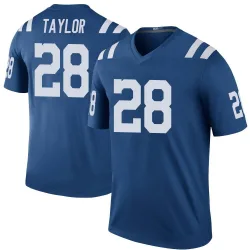 Legend Jonathan Taylor Youth Indianapolis Colts Royal Color Rush Jersey - Nike