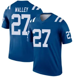 Legend Justin Walley Men's Indianapolis Colts Royal Jersey - Nike