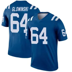 Legend Mark Glowinski Men's Indianapolis Colts Royal Jersey - Nike