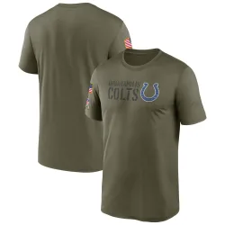 Legend Men's Indianapolis Colts Olive 2022 Salute to Service Team T-Shirt - Nike