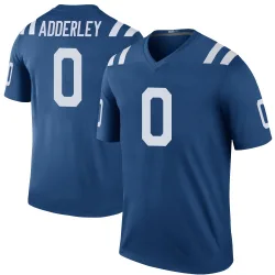 Legend Nasir Adderley Men's Indianapolis Colts Royal Color Rush Jersey - Nike