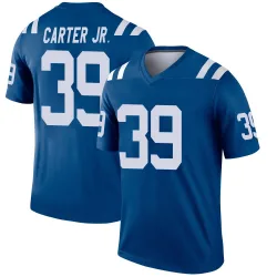 Legend Rob Carter Jr. Youth Indianapolis Colts Royal Jersey - Nike