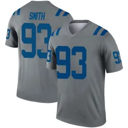 Legend Tim Smith Youth Indianapolis Colts Gray Inverted Jersey - Nike
