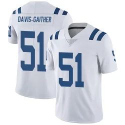 Limited Akeem Davis-Gaither Men's Indianapolis Colts White Vapor Untouchable Jersey - Nike
