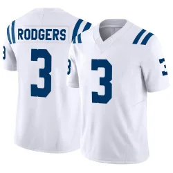Limited Amari Rodgers Youth Indianapolis Colts White Vapor F.U.S.E. Jersey - Nike