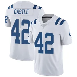 Limited Anderson Castle Youth Indianapolis Colts White Vapor Untouchable Jersey - Nike