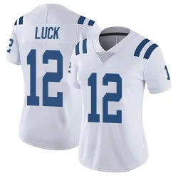 Limited Andrew Luck Women's Indianapolis Colts White Vapor Untouchable Jersey - Nike