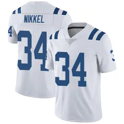 Limited Ben Nikkel Men's Indianapolis Colts White Vapor Untouchable Jersey - Nike