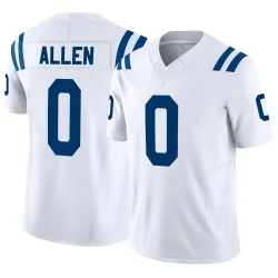 Limited CJ Allen Men's Indianapolis Colts White Vapor F.U.S.E. Jersey - Nike