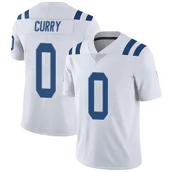 Limited Caden Curry Men's Indianapolis Colts White Vapor Untouchable Jersey - Nike