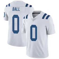 Limited Cameron Ball Men's Indianapolis Colts White Vapor Untouchable Jersey - Nike