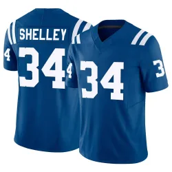 Limited Duke Shelley Men's Indianapolis Colts Royal Vapor F.U.S.E. Jersey - Nike