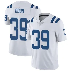 Limited George Odum Youth Indianapolis Colts White Vapor Untouchable Jersey - Nike